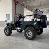 Mini Jeeps Eléctricos Nuevos de Fábrica, Legales para Circular en Carretera, Willys Jeep Go Kart