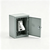 Sectionneur basse tension 30A, coupe-circuit monophasé 240V 50/60Hz, boîtier en acier, modèle PDB-30A pour l'air
