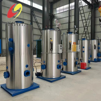 Generator Uap Gas Vertikal LHS Low NOx Ramah Lingkungan untuk Industri, Laundry Hotel, Sterilisasi Rumah Sakit