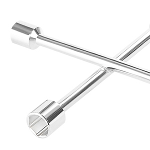 Clé à écrous croisée pour roues de voiture, clé à écrous universelle robuste, matériau CRV, OEM - Product Image 5