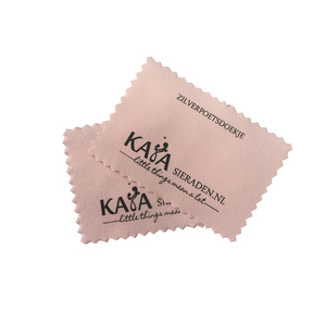 Chiffons de nettoyage en microfibre de luxe, couleur et taille personnalisées, impression de logo personnalisée, marque <span class=keywords><strong>Royal</strong></span>-road, nettoyants pour bijoux personnalisés - Product Image 2