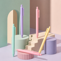 Stylo bille rétractable personnalisé avec logo, en plastique, couleurs assorties, écriture fluide, pour bureau, école, étudiants, en gros