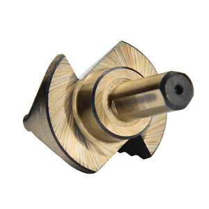 Juego de 5 brocas escalonadas imperiales, juego de brocas Unibit HSS con revestimiento de titanio, brocas tipo pagoda de 3/16" a 1-3/8" para metal, madera y plástico - Product Image 4