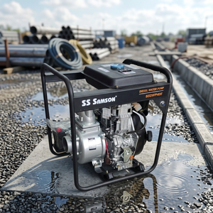 Pompe à eau SS SAMSON de la meilleure qualité avec moteur diesel, pompe à eau à essence, moteur diesel - Product Image 2