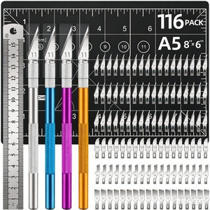 Factory Hot Selling A4 A5 Cutting Mat Hobby Knife Set - Product Image 1