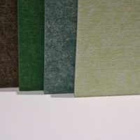 Panneau acoustique en fibre de polyester, feutre acoustique PET, résistant à l'humidité, écologique, absorption acoustique hautement efficace pour studio