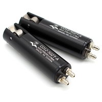 Cylindre à crochet en aluminium CO12-5GZT-A personnalisé, à simple action, avec double port pour testeur de câblage et de faisceau de câbles