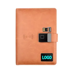 Planner 2024 Notebook MP4 Media Player A5 <strong>Diary</strong> Fingerprint <strong>Lock</strong> Powerbank Notebook Personalized <strong>Diary</strong> with <strong>Lock</strong> - Product Image 1