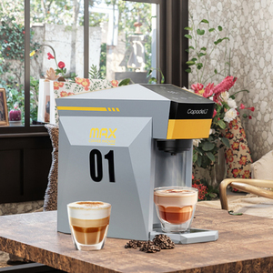 Cafetera Eléctrica CAPADELI HOME COFFEE 4 en 1 de Acero Inoxidable, Semiautomática, con Pantalla Táctil, Funcional para Cápsulas - Product Image 4