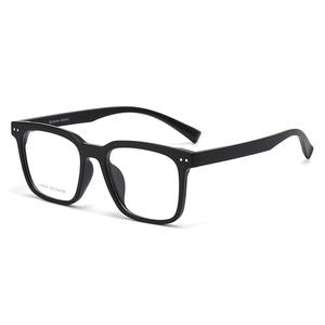 Gafas ópticas con montura cuadrada Extreme Beauty TR90 para hombre, lentes planas, tamaño mediano, para uso diario a la moda - Product Image 2