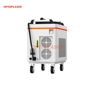 Lavadora Láser de Pulso de Fibra Móvil Industrial, Refrigerada por Agua, 200W, Limpiador de Óxido Láser Práctico, Adecuado para Limpieza de Metal <span class=keywords><strong>y</strong></span> Madera - Product Image 1