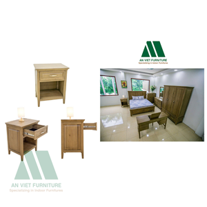 Ensemble de salle à manger en bois moderne prêt à assembler avec meubles de maison multi-pièces faciles à assembler d'un VIET FURNITURE - Product Image 1