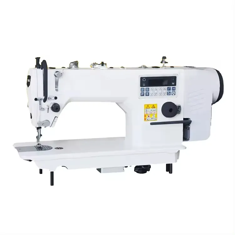 Multi-Function Long-Arm Double-Needle Medium-Thick Material Comprehensive Feeding Flat Sewing Machine Synchronous Car