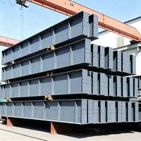 Bâtiment à plusieurs étages en structure acier préfabriquée avec plancher métallique pour bureaux, appartements, entrepôts commerciaux, usage commercial, résistant au feu