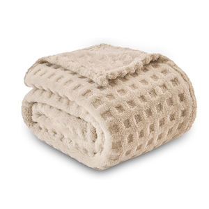 सोफे और लिविंग रूम के लिए अल्ट्रा-सॉफ्ट और आरामदायक प्लश फ्लेक्स कंबल कंबल - Product Image 1