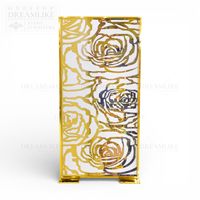 Ensemble de compositions florales de luxe pour la décoration de tables de mariage et la mise en scène d'événements