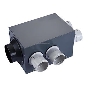 Kunden spezifischer Luft verteiler kasten, Eins-zu-Sechs-Luft verteiler mit schall isolierender Baumwolle, Zubehör für kommerzielle Frischluft systeme - Product Image 5