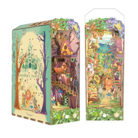 Pour le voyage de Dorothy, puzzle en bois MDF 3D écologique, jouet DIY, kit de maison de poupée de conte de fées avec éclairage, 101 à 500 pièces, pour cadeau