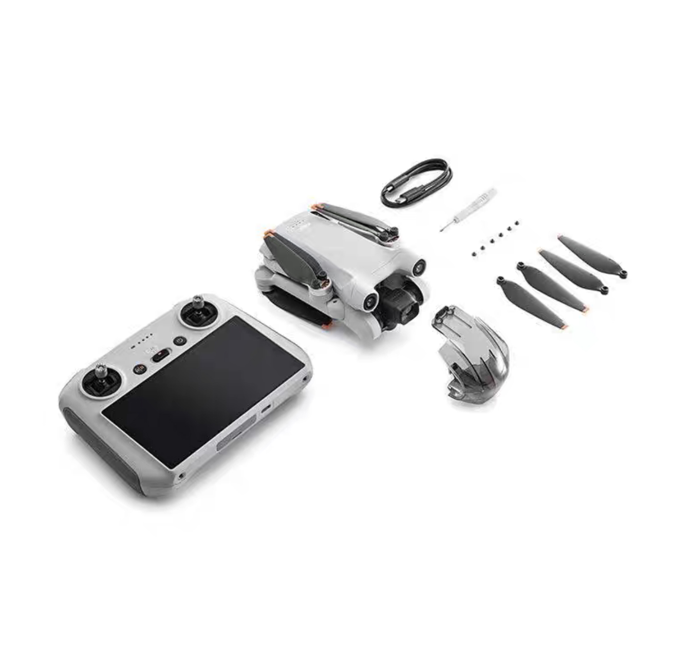 Grey-Mini 3 Pro (พร้อมแบตเตอรี่ RC-1 หน้าจอ)