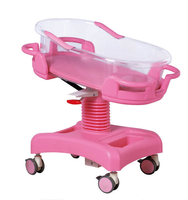 Lit bébé de luxe réglable pour fille avec matelas