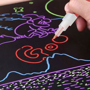 Marqueur de peinture acrylique 72 couleurs, imperméable, pigmenté, résistant à la lumière, sans solvant, non toxique, ensemble de stylos pinceaux pour le dessin et le graffiti - Product Image 2