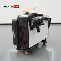 Machine de nettoyage au laser à impulsions 500W avec fonction de mesure de distance, décapant de rouille au laser direct usine, élimination de la peinture de la pierre