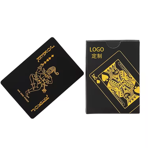 Cartas de Póker Personalizadas con Diseño Impreso, de Plástico Impermeable, Premium, de Alta Calidad, Ecológicas, Duraderas, para Uso Familiar - Product Image 1