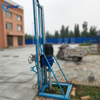 Tarière électrique portable de 2,2 m pour l'échantillonnage de sols et l'exploration géologique, machine de forage pour la construction