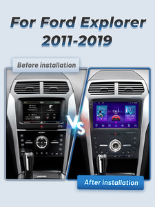 Pour Ford Explorer 2011-2019, <span class=keywords><strong>autoradio</strong></span> DVD 10,1 pouces, écran radio, cadre OEM, Android Auto, Wifi, FM, RDS, ensemble complet - Product Image 6