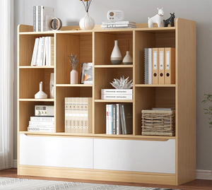 Étagère à livres en bois moderne en MDF pour salon, couleur personnalisable, meubles pour la maison, pour l'école et autres usages, ZY100, étagère à livres ZY100 - Product Image 5