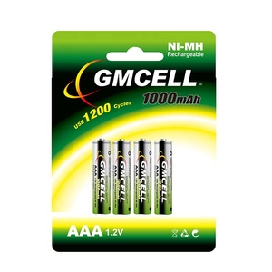 GMCELL 1.2V AA AAA Triple A Batería Recargable de Ni-MH (Níquel-Metal Hidruro) Paquete de Baterías - Product Image 6