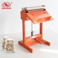 Nouvelle machine de thermoscellage semi-automatique industrielle manuelle à commande au pied pour film plastique, avec coupeur intégré, pour l'alimentation, les boissons et l'habillement