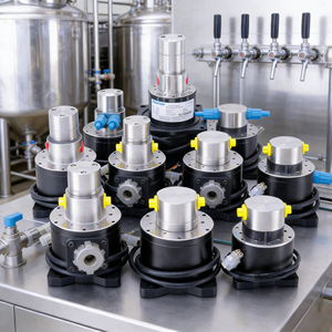 Pompe à engrenages magnétique micro-pression professionnelle pour usage commercial, équipée d'un moteur BLDC 40W, pompe à huile pour engrenages - Product Image 1