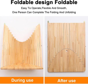 Scrivania Pieghevole Personalizzata per Laptop, <span class=keywords><strong>Tavolo</strong></span> <span class=keywords><strong>a</strong></span> Scomparsa in Legno da Parete per Soggiorno e Camera da Letto - Product Image 3