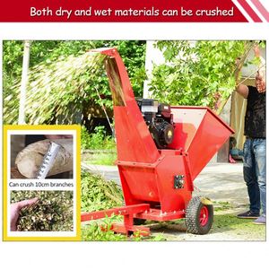 Trituratore Idraulico Regolabile per Legno di Eucalipto Non Usato in Vendita dal Proprietario, Cippatrice Meccanica Trainabile per Rami - Product Image 2