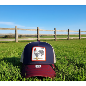 Gorra Trucker con Bordado de Gallo, Ajustable, de Malla, de 6 Paneles, Unisex, Casual, para Primavera/Verano, para Adultos - Product Image 2