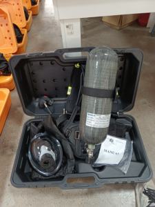 Taşınabilir yangın söndürme ekipmanları 6.8L silindir Scba pozitif basınç kendi kendine yeten hava solunum cihazı - Product Image 2