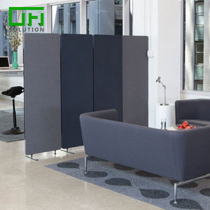 Divisorio Acustico in Feltro di Poliestere PET Fonoassorbente, Schermo per Privacy in Ufficio, Separatore Acustico Autoportante - Product Image 5