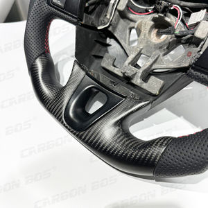 Volant en fibre de carbone mate pour Renault Megane <span class=keywords><strong>RS</strong></span> Design pour Renault Megane 3 Sport Volant de course en fibre de carbone mate Neuf - Product Image 3