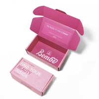 Petite boîte postale ondulée de logo imprimé par coutume de haute qualité pour la robe