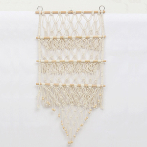 Fatto a mano Boho cotone macramè appesa a parete Still Life Design amaca giocattolo per bambini vivaio di animali imbottiti decorazione di conservazione - Product Image 2