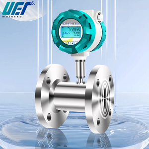 Te koop vloeibare gasturbine flowmeter DC 24V turbine flowmeter stoom flowmeter SS304/SS316 - Product Image 1