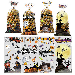 Bolsa <span class=keywords><strong>de</strong></span> Regalo <span class=keywords><strong>de</strong></span> Dulces <span class=keywords><strong>de</strong></span> Halloween con Diseño <span class=keywords><strong>de</strong></span> <span class=keywords><strong>Castillo</strong></span> <span class=keywords><strong>de</strong></span> <span class=keywords><strong>Bruja</strong></span>, Bolsa <span class=keywords><strong>de</strong></span> Embalaje <span class=keywords><strong>de</strong></span> Dulces para Fiestas - Product Image 3