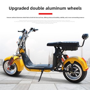 Moteur sans balais 1500W/2000W 60V, frein à disque hydraulique, aluminium, EEC DOT, charge de 200 kg, pour vélo adulte, scooter 50 km/h - Product Image 4