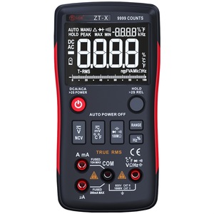 BSIDE ZT-X มัลติมิเตอร์แบบดิจิตอล 9999 ค่า True RMS ช่วงอัตโนมัติ ใช้ในบ้าน - Product Image 1