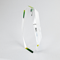 Trofeo de Acrílico Transparente Personalizado Directo de Fábrica para Regalo o Recuerdo