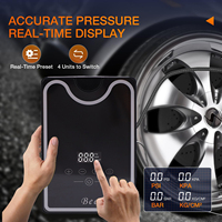 Factory Sale Electric Car Tire Inflator 120psi 12V Portable Automatic Digital Display Tire Inflator air Compressor