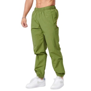 Pantalones Deportivos de Diseño Nuevo y Buena Calidad, Cintura Alta, Tejido de Peso Medio, para Hombre, Fitness, Impresión Personalizada, Pedidos al por Mayor - Product Image 1