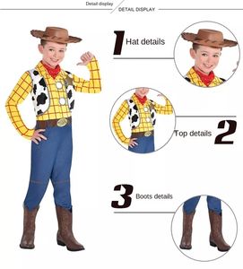 Disfraz <span class=keywords><strong>de</strong></span> Vaquero para Niños, Disfraz <span class=keywords><strong>de</strong></span> Personaje <span class=keywords><strong>de</strong></span> Dibujos Animados <span class=keywords><strong>de</strong></span> Halloween - Product Image 6