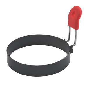 Outils de cuisine très vendus, moules à œufs en acier inoxydable antiadhésifs en forme de cercle pour des œufs frits parfaits, 2 couleurs disponibles - Product Image 6